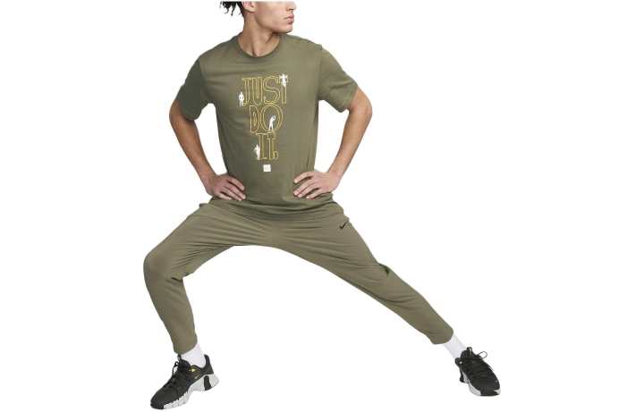 Nike Nike Fitness T Shirt T Shirt Men's Medium Olive