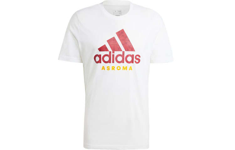 Adidas Adidas As Roma Dna Graphic T Shirt T Shirt Men's White