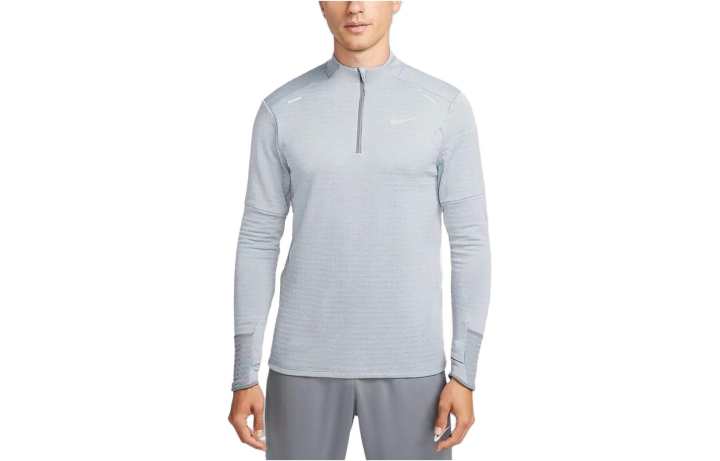 Nike Nike T Shirts Men's Gray Crew Neck Moderate