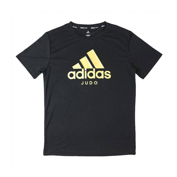 Adidas Adidas Set in Sleeve T Shirt Men's Black