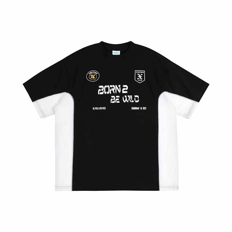 WILDX T Shirts Unisex Crew Neck Moderate Straight Fit