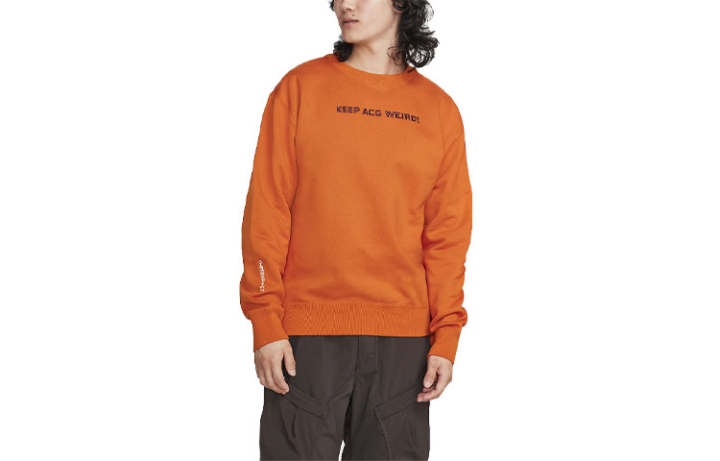 Nike Sweater Nike ACG Therma-FIT Fleece Crew 'Orange'