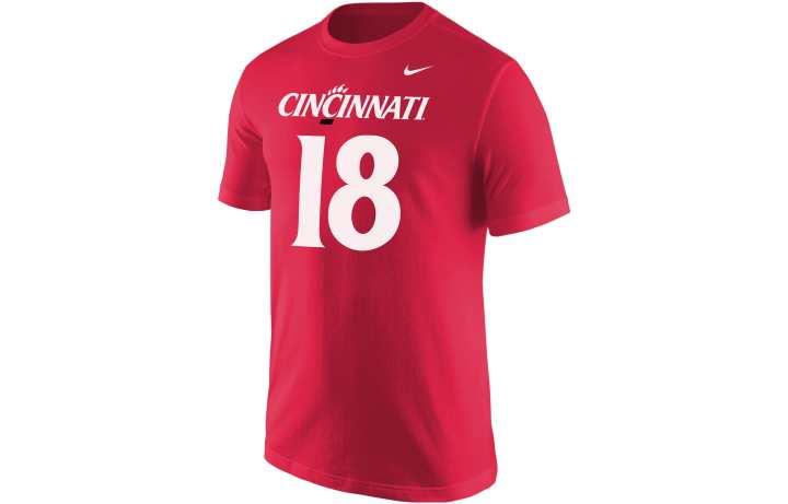 Nike Nike Travis Kelce Cincinnati Men's Nike College T-Shirt