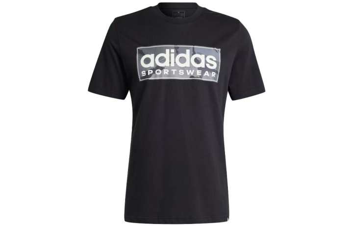 Adidas Adidas T Shirts Men's Black Crew Neck Moderate Straight Fit