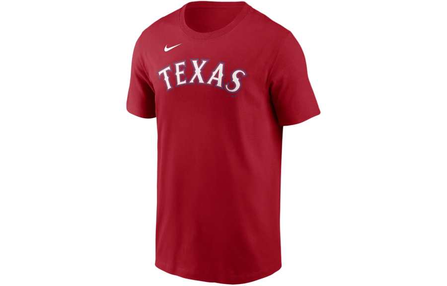 Nike Nike Texas Rangers Fuse Wordmark Men's Nike Mlb T Shirt