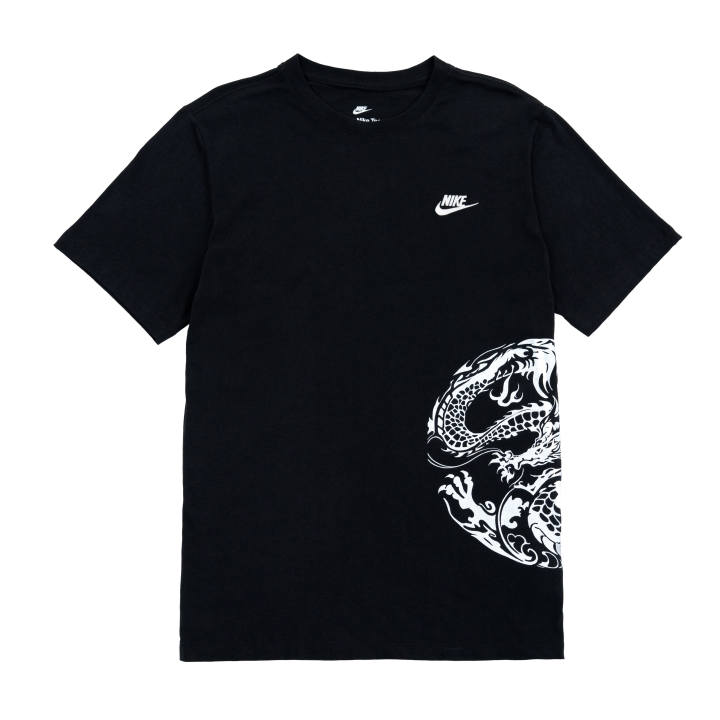 Nike Nike T Shirts Unisex Black Crew Neck Moderate Straight Fit