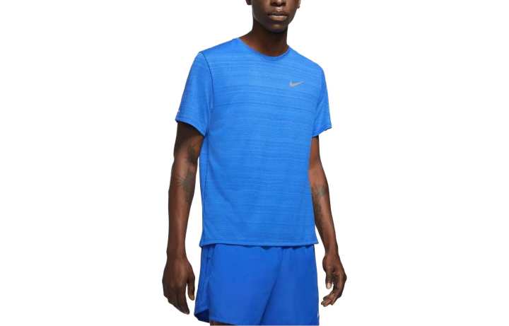Nike Nike Dri FIT Miler T Shirt Men's Blue