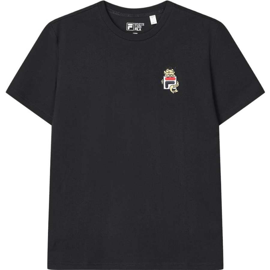 FILA Dragon Collection T Shirt Unisex Black