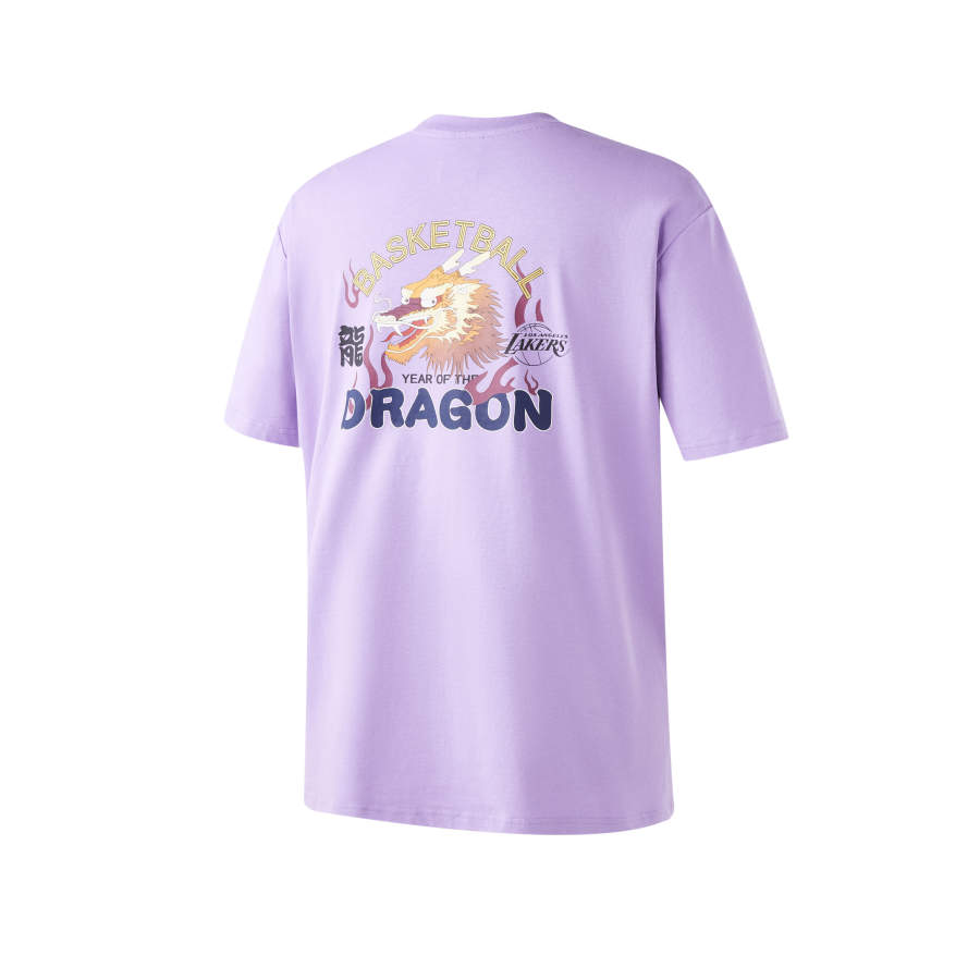NBA Year Of The Dragon Collection T Shirt Unisex Purple