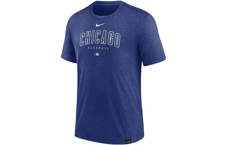 Nike Nike X MLB T Shirts Men's Royal Blue Crew Neck Moderate Straight Fit