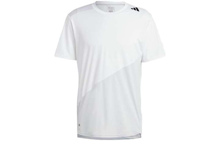 Adidas Adidas T Shirts Men's White Crew Neck Moderate