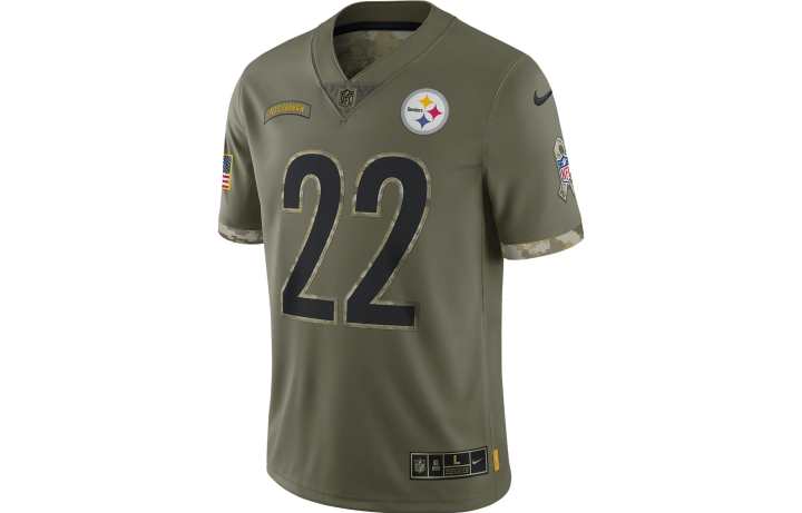Nike Nike Derrick Henry Baltimore Ravens Salute To Service Men's Nike Dri FIT Nfl Limited Jersey