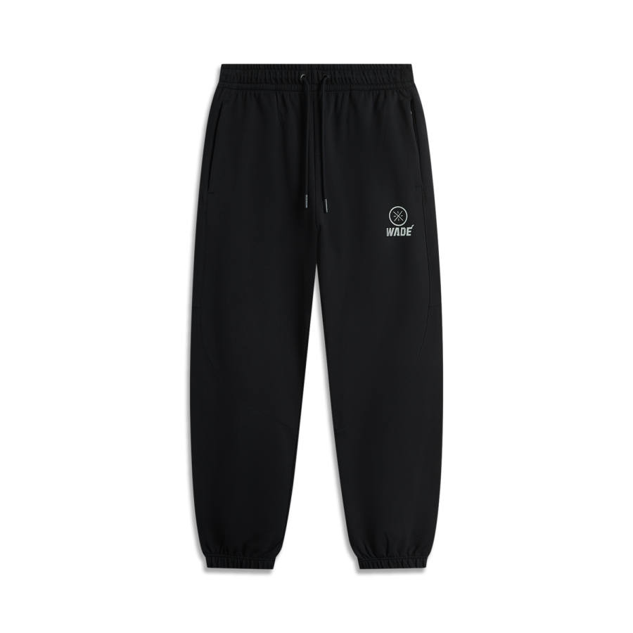 Li-Ning Li Ning Basketball Collection Knitted Sweatpants Men's Black