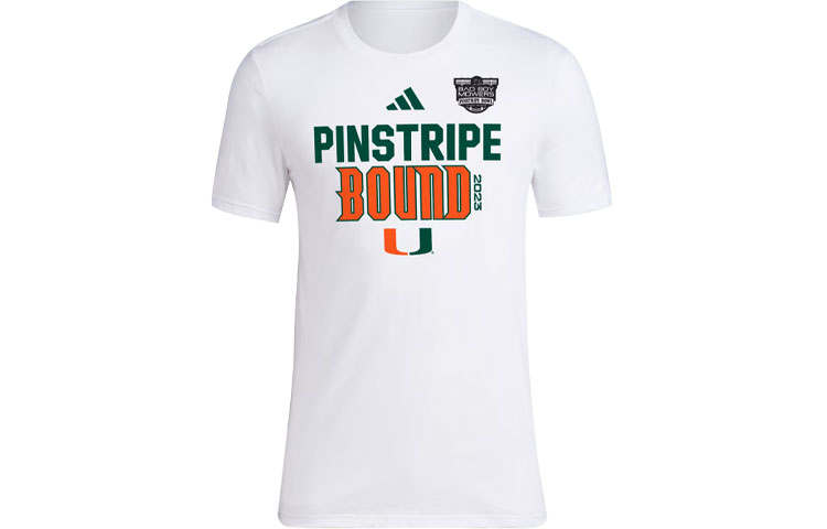 Adidas Adidas Miami Bowl Bound Tee T Shirt Men's White