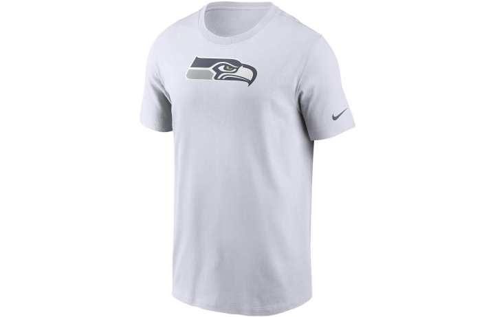 Nike Nike T Shirts Men's White Crew Neck Moderate Straight Fit