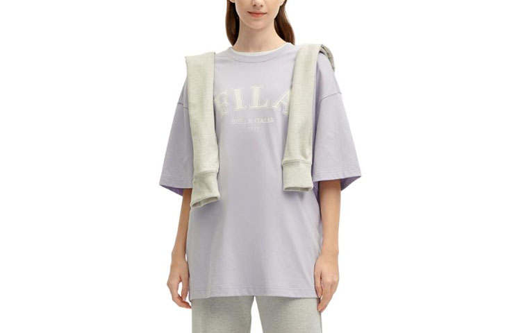 FILA T Shirt Unisex Lavender Purple