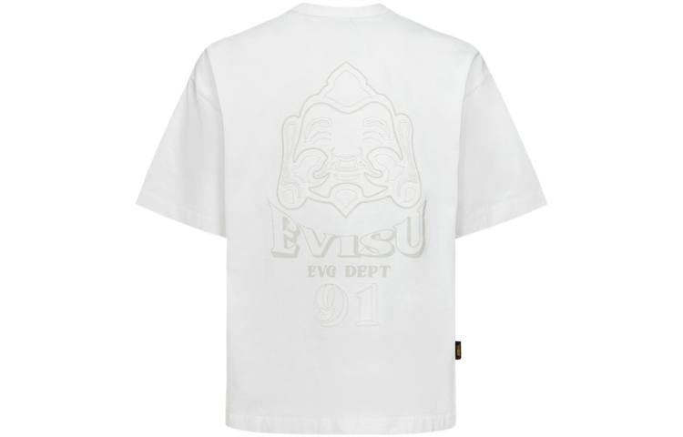 EVISU T Shirts Men's Crew Neck Moderate Straight Fit