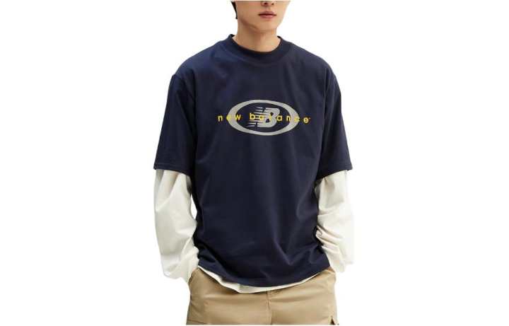 New Balance New Balance T Shirt Men's Marine Blue