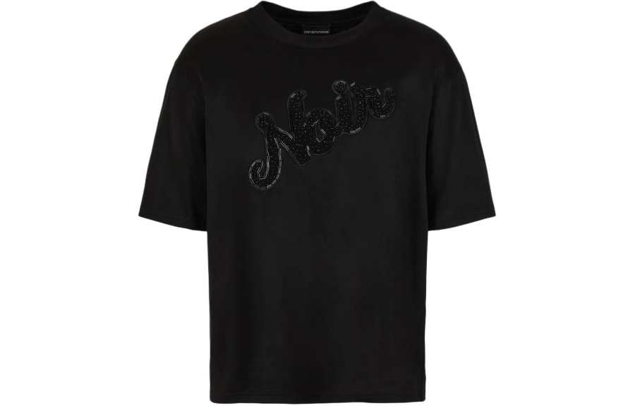 EMPORIO ARMANI SS24 T Shirt Men's Black