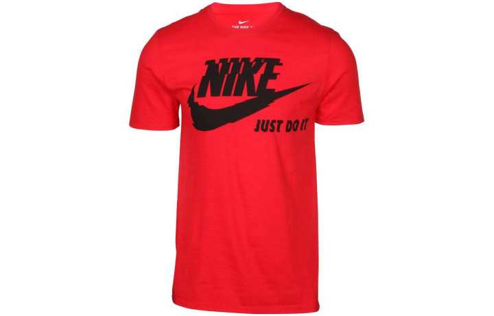 Nike Nike T Shirts Men's Red Crew Neck Moderate Other