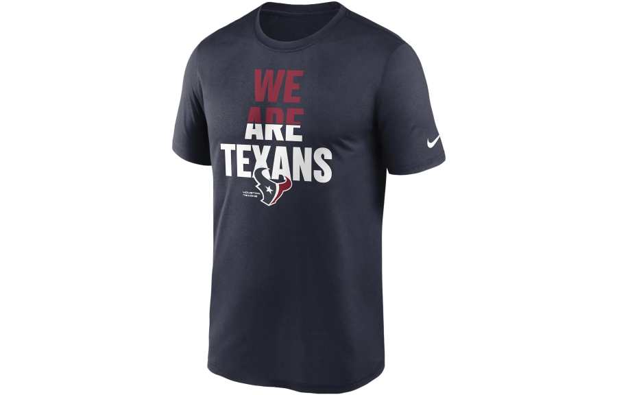 Nike Nike T Shirts Men's Marine Blue Crew Neck Moderate Straight Fit