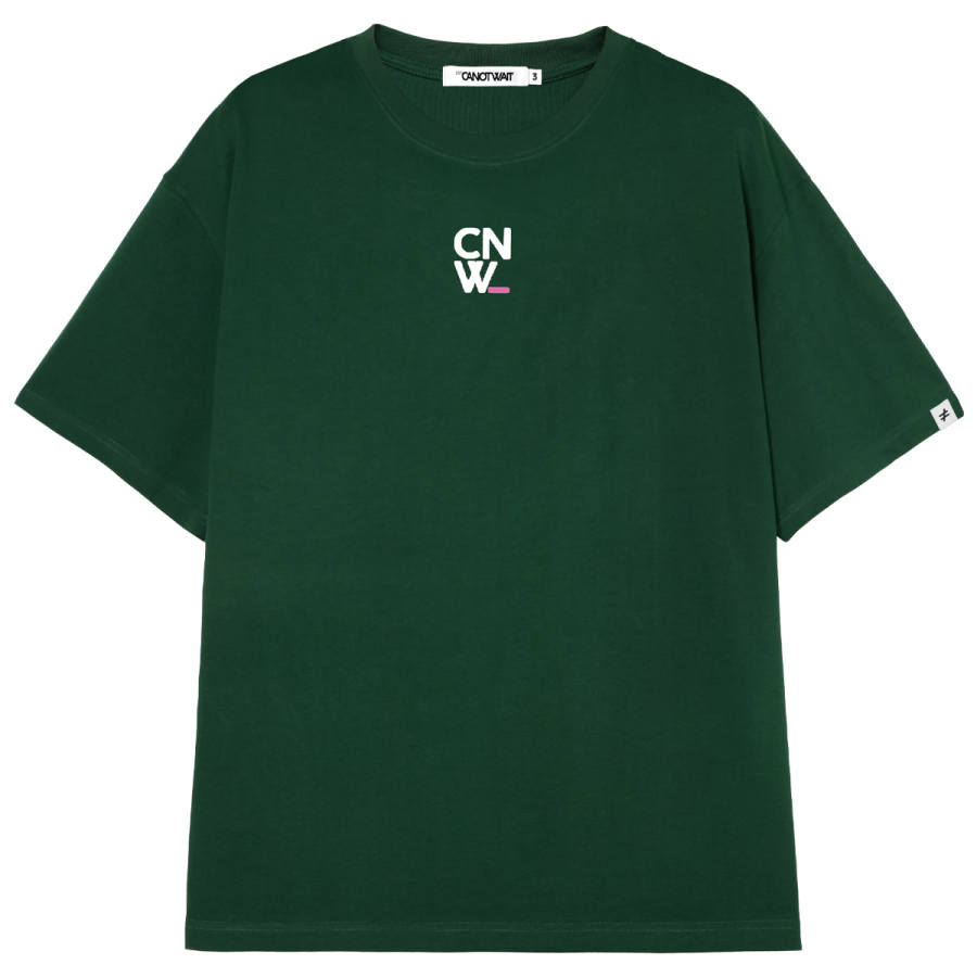CANOTWAIT_ CANOTWAIT_ T Shirt Unisex Green