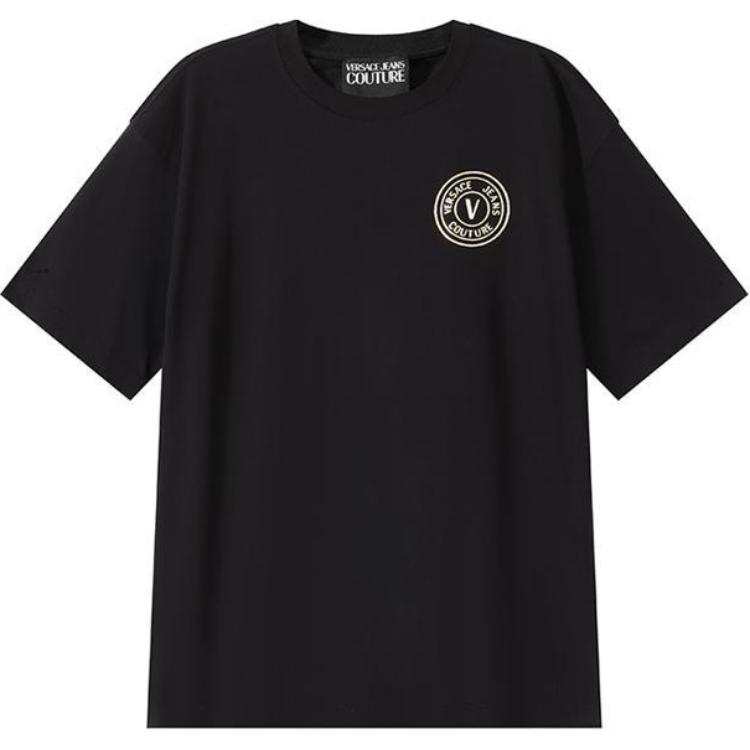 VERSACE JEANS COUTURE V Emblem Crewneck T Shirt