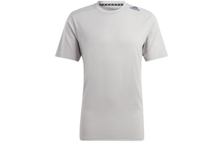 Adidas Adidas Short Sleeved T Shirts Japan Version Men's Gray