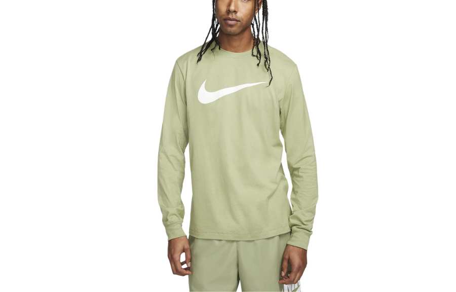 Nike Nike Long Sleeve T Shirt T Shirt Men's Oil Green