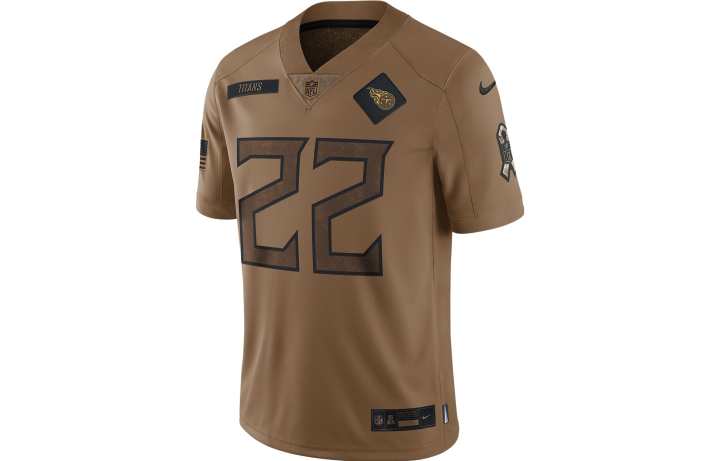 Nike Nike T Shirts Men's Brown V Neck Moderate Straight Fit