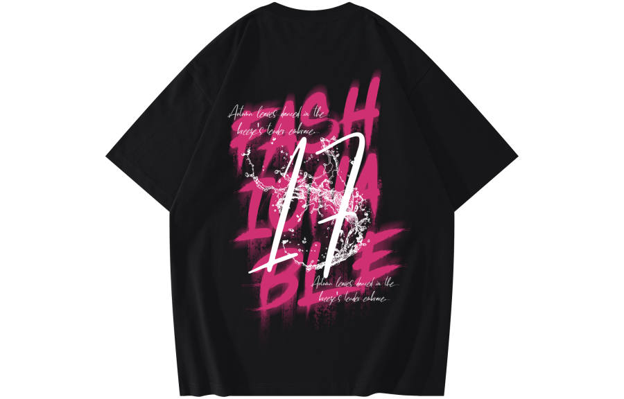 YOUSHIQI T Shirts Unisex Crew Neck Moderate Straight Fit