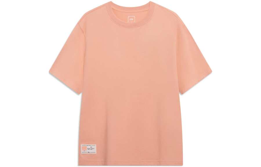 Li-Ning Li Ning Sports Life Collection T Shirt Men's Sunset Orange
