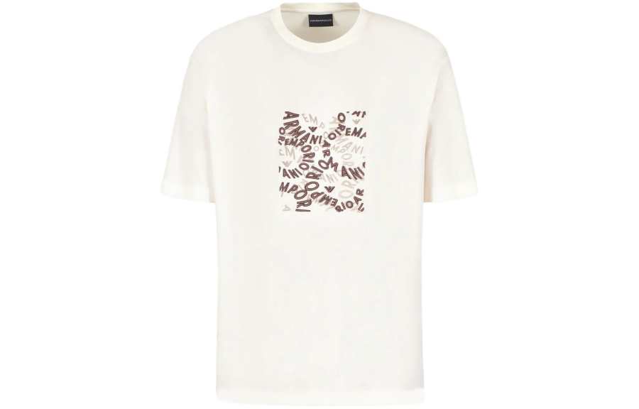 EMPORIO ARMANI T Shirt Men's Ivory