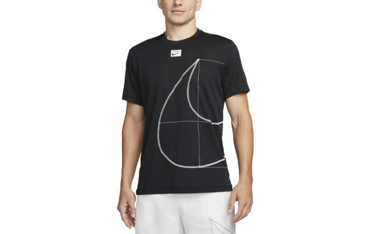 Nike Nike Dri Fit Q5 T Shirt Men's Black