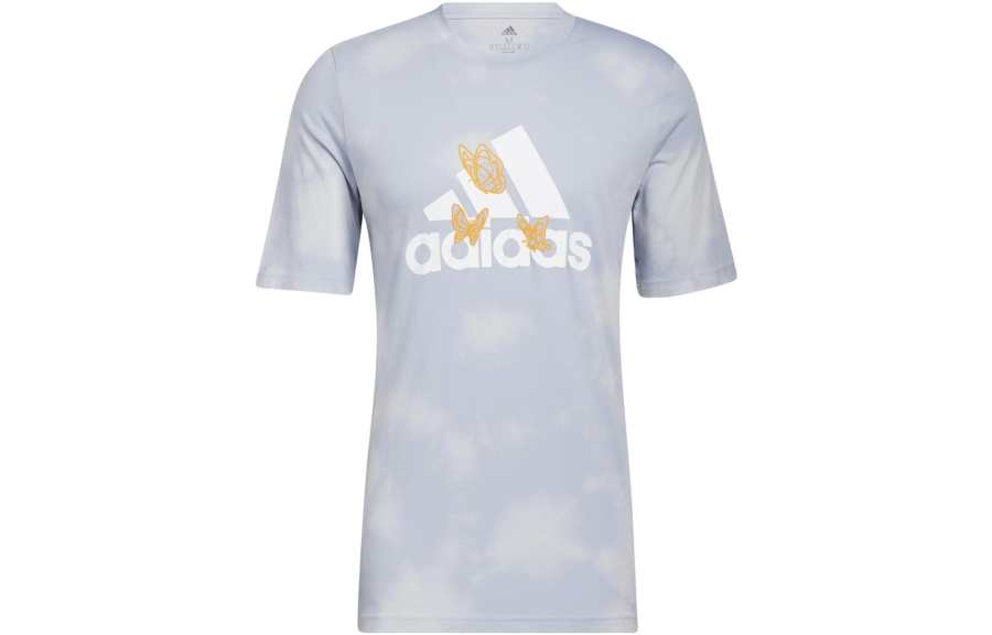 Adidas Adidas Summer Madness Badge Of Sport Graphic T Shirt T Shirt Men's Blue Gray