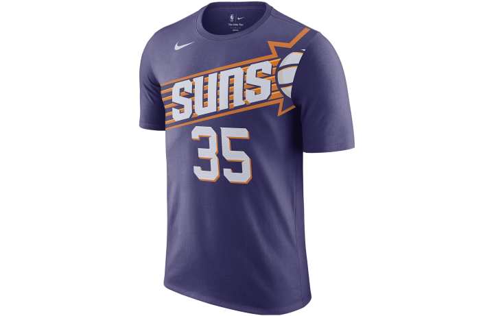 Nike Nike T Shirts Men's Purple Crew Neck Moderate