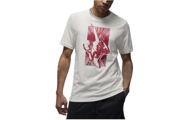 Jordan Jordan Grahic T Shirt Men's White