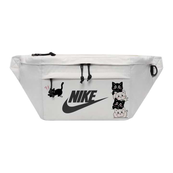 Nike Nike Fabric One Shoulder Fanny Pack Regular Unisex Light Bone