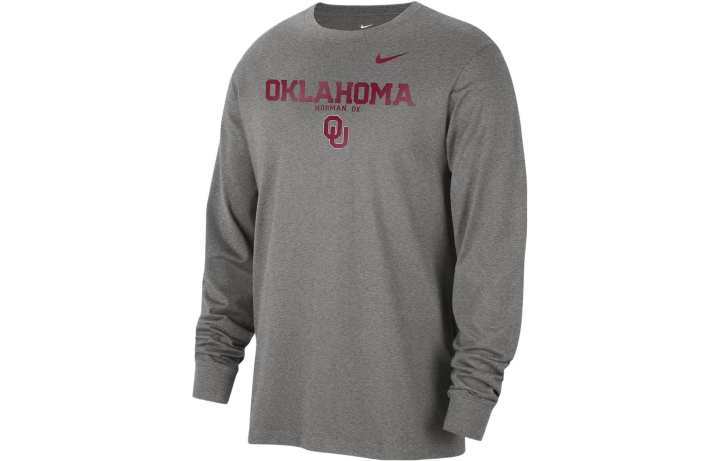 Nike Nike T Shirts Men's Dark Gray Crew Neck Moderate Straight Fit