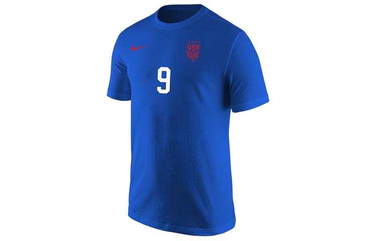 Nike Nike United States Soccer Olympic Collection Soccer T Shirt T Shirt Men's Blue
