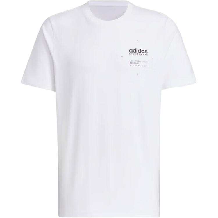 Adidas Adidas T Shirt Unisex White/Black