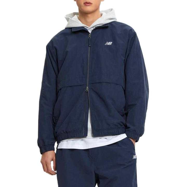 New Balance New Balance UNI ESS Heritage FW24 Jacket Unisex Marine Blue