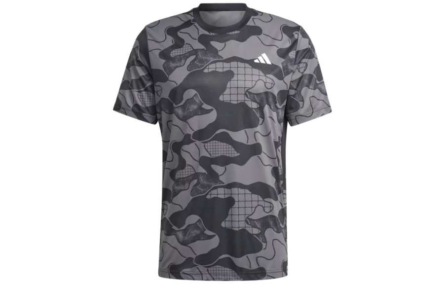 Adidas Adidas T Shirts Men's Black Crew Neck Moderate