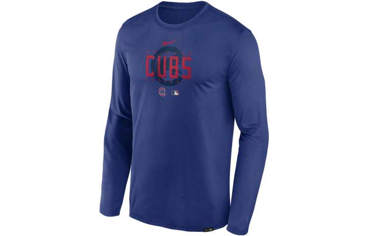 Nike Nike Chicago Cubs Authentic Collection Team Issue Men's Nike Dri-FIT Mlb Long-Sleeve T-Shirt