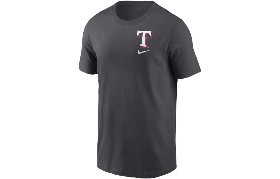 Nike Nike X MLB T Shirts Men's Charcoal Gray Crew Neck Moderate Straight Fit