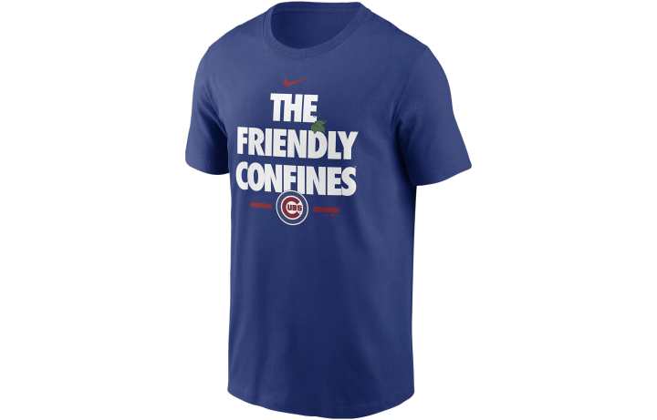 Nike Nike T Shirts Men's Blue Crew Neck Moderate Straight Fit
