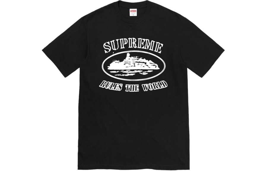 Supreme Supreme x Corteiz FW23 T Shirt Unisex Black