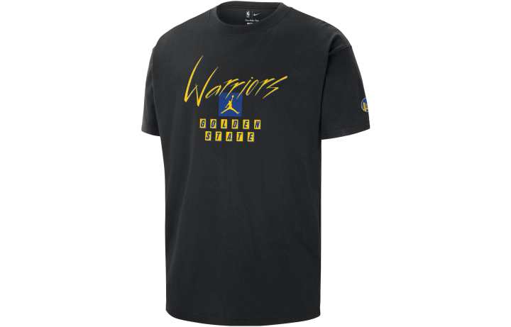 Jordan Jordan T Shirts Men's Black Crew Neck Moderate Straight Fit