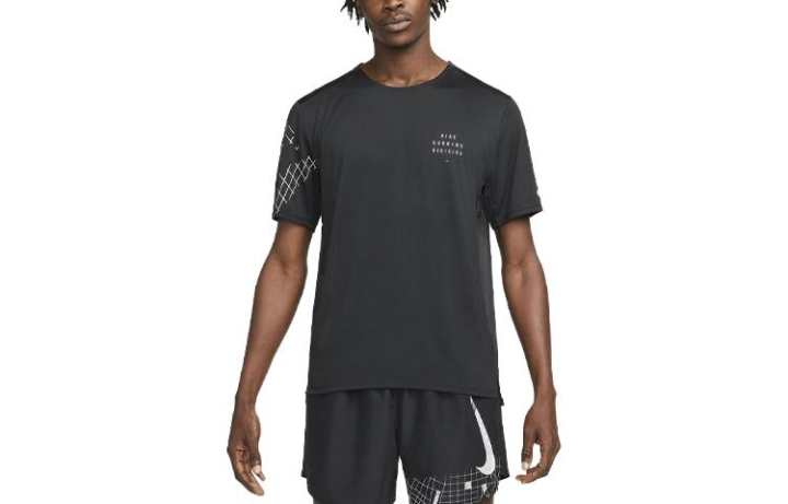 Nike Nike Dri FIT Run Division Rise 365 T Shirt Men's Black