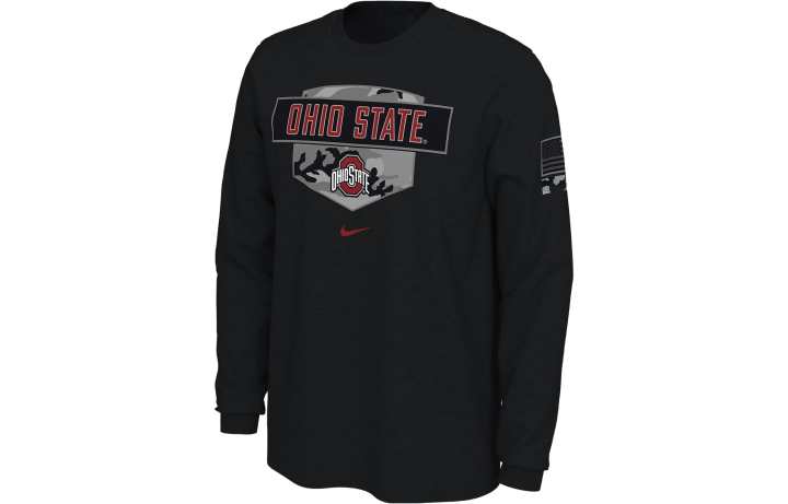Nike Nike T Shirts Men's Black Crew Neck Moderate Straight Fit
